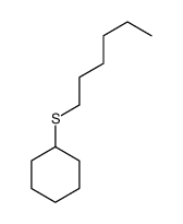 (Hexylthio)cyclohexane Structure