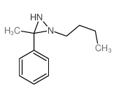 1-butyl-3-methyl-3-phenyl-diaziridine结构式