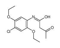 N-(4-chloro-2,5-diethoxyphenyl)-3-oxobutyramide结构式