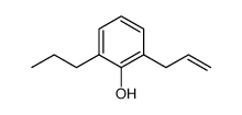 2-allyl-6-n-propylphenol Structure