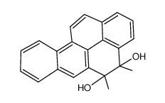 4,5-dimethyl-4,5-dihydrobenzo[pqr]tetraphene-4,5-diol Structure