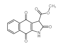 methyl 2,4,9-trioxo-1,3-dihydrobenzo[f]indole-3-carboxylate结构式