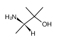 (1S)-1,2-Dimethyl-2-hydroxypropylamine, (2S)-2-Amino-3-hydroxy-3-methylbutane Structure