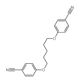 Benzonitrile,4,4'-[1,5-pentanediylbis(oxy)]bis- structure