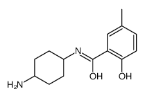 Benzamide, N-(cis-4-aminocyclohexyl)-2-hydroxy-5-methyl- (9CI) Structure