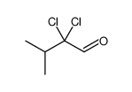 2,2-dichloro-3-methylbutanal Structure