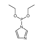 diethyl (1H-imidazol-1-yl)phosphonite Structure