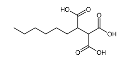 octane-1,1,2-tricarboxylic acid结构式