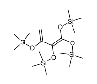1,1,2,3-Tetrakis[trimethylsiloxyl]-1,3-butadiene Structure
