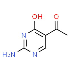 4(3H)-PYRIMIDINONE, 5-ACETYL-2-AMINO- structure