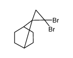 2',2'-Dibromspiro[bicyclo[2.2.1]heptan-7,1'-cyclopropan]结构式