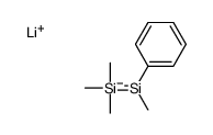 lithium,methyl-phenyl-trimethylsilylsilanide结构式