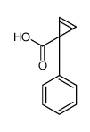 1-phenylcycloprop-2-ene-1-carboxylic acid结构式