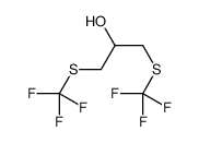 1,3-bis(trifluoromethylsulfanyl)propan-2-ol Structure