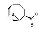 9-Thiabicyclo[3.3.1]non-6-ene-2-carbonyl chloride, endo- (9CI)结构式