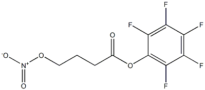 perfluorophenyl 4-(nitrooxy)butanoate Structure