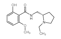 BENZAMIDE, N-[(1-ETHYL-2-PYRROLIDINYL)METHYL]-2-HYDROXY-6-METHOXY-, (S)- Structure