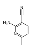2-Amino-6-methylnicotinonitrile Structure