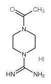 4-ACETYLTETRAHYDRO-1(2H)-PYRAZINECARBOXIMIDAMIDE HYDROIODIDE picture