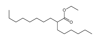 ethyl 2-hexyldecanoate结构式