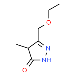 5(4)-Pyrazolone,3-(ethoxymethyl)-4-methyl- (1CI)结构式