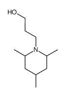 3-(2,4,6-trimethyl-piperidino)-propan-1-ol Structure