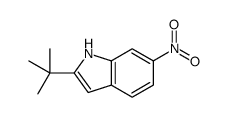 2-(tert-Butyl)-6-nitro-1H-indole Structure