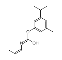 (3-methyl-5-propan-2-ylphenyl) N-prop-1-enylcarbamate Structure