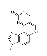 1,1-dimethyl-3-(3-methylimidazo[4,5-f]quinolin-9-yl)urea Structure