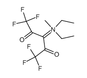 Diethyl-methylammonium-di-trifluoracetyl-methylid结构式