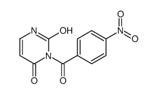 3-(4-nitrobenzoyl)-1H-pyrimidine-2,4-dione结构式