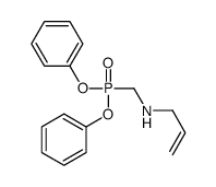 N-(diphenoxyphosphorylmethyl)prop-2-en-1-amine Structure