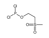 2-(METHYLSULFONYL)ETHYL DICHLORO- PHOSPHITE结构式