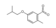 1-methyl-4-(2-methylpropoxy)-2-nitrobenzene Structure