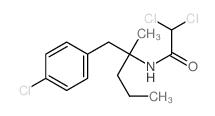 2,2-dichloro-N-[1-(4-chlorophenyl)-2-methyl-pentan-2-yl]acetamide picture