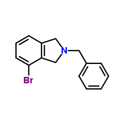 2-Benzyl-4-bromoisoindoline Structure