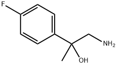 1-amino-2-(4-fluorophenyl)propan-2-ol Structure