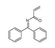 N-benzhydrylideneprop-2-enamide Structure