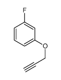 1-fluoro-3-prop-2-ynoxybenzene结构式