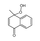 4-hydroperoxy-4-methylnaphthalen-1-one Structure
