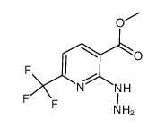 methyl 2-hydrazinyl-6-(trifluoromethyl)nicotinate Structure