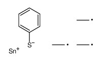 triethyl(phenylsulfanyl)stannane Structure