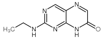 7(8H)-Pteridinone,2-ethylamino-(6CI) Structure