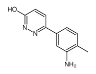6-(3-amino-4-methylphenyl)-3(2H)-pyridazinone(SALTDATA: FREE) Structure