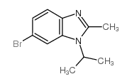 6-Bromo-1-isopropyl-2-methyl-1H-benzo[d]imidazole Structure
