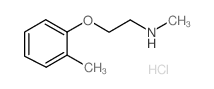 N-METHYL-2-(2-METHYLPHENOXY)-1-ETHANAMINEHYDROCHLORIDE结构式