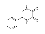 5-phenylpiperazine-2,3-dione结构式