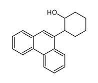 2-phenanthren-9-ylcyclohexan-1-ol Structure