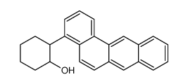 2-benzo[a]anthracen-4-ylcyclohexan-1-ol结构式