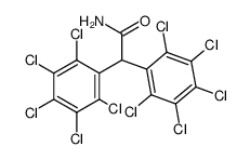 bis(pentachlorophenyl)acetamide结构式